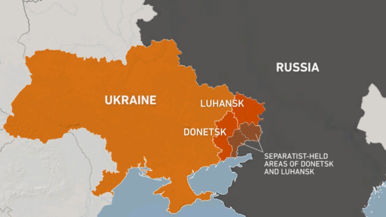 Ukraine invaded by Russia