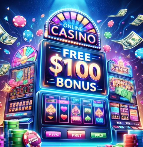 Imagine starting your online casino journey with a $100 bonus without spending a dime.