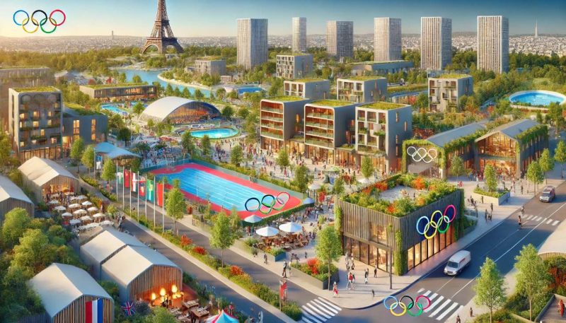 Olympic-Village-in-Paris-France