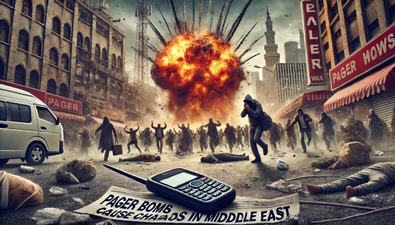 pager-bombs-causing-chaos-in-the-Middle-East.-The-image-should-include-a-dramatic-depiction-of