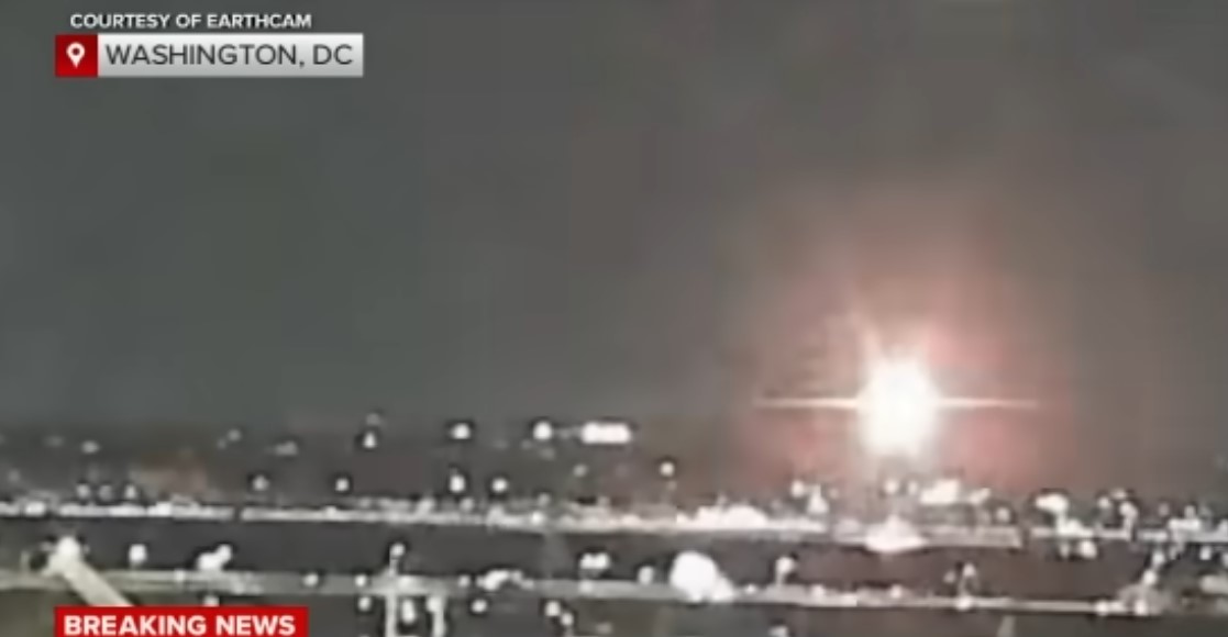 video still reagan plane crash