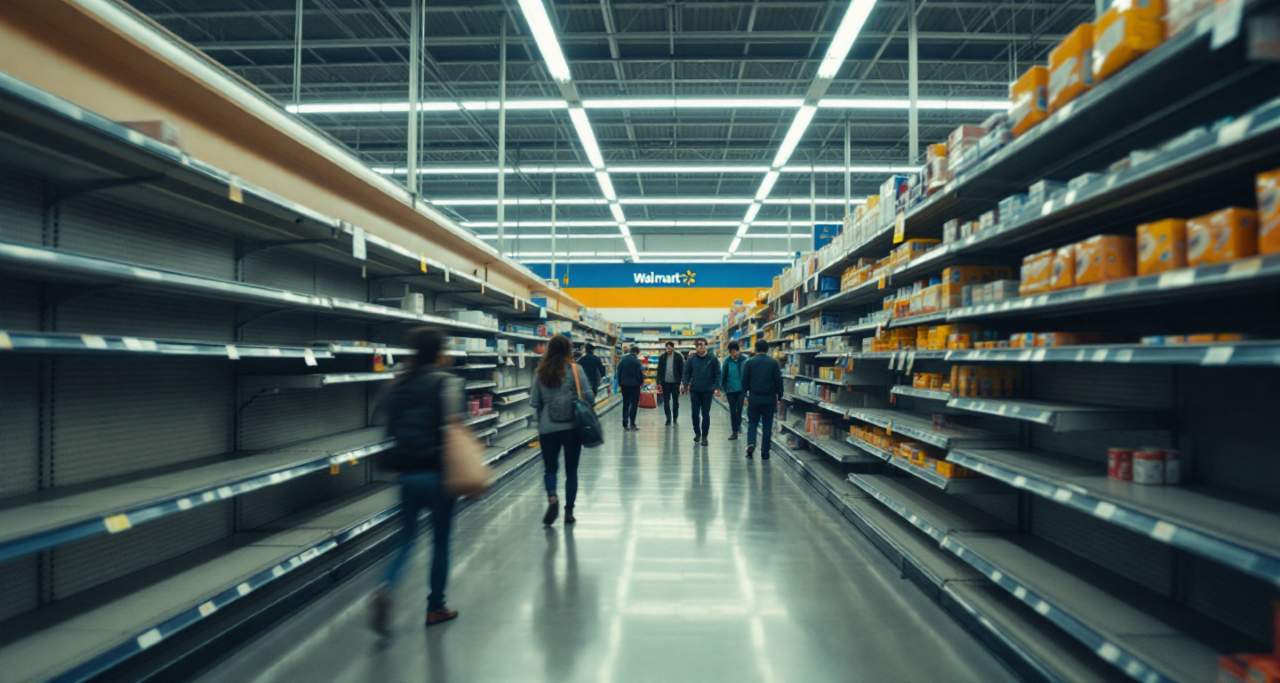 walmart shelves