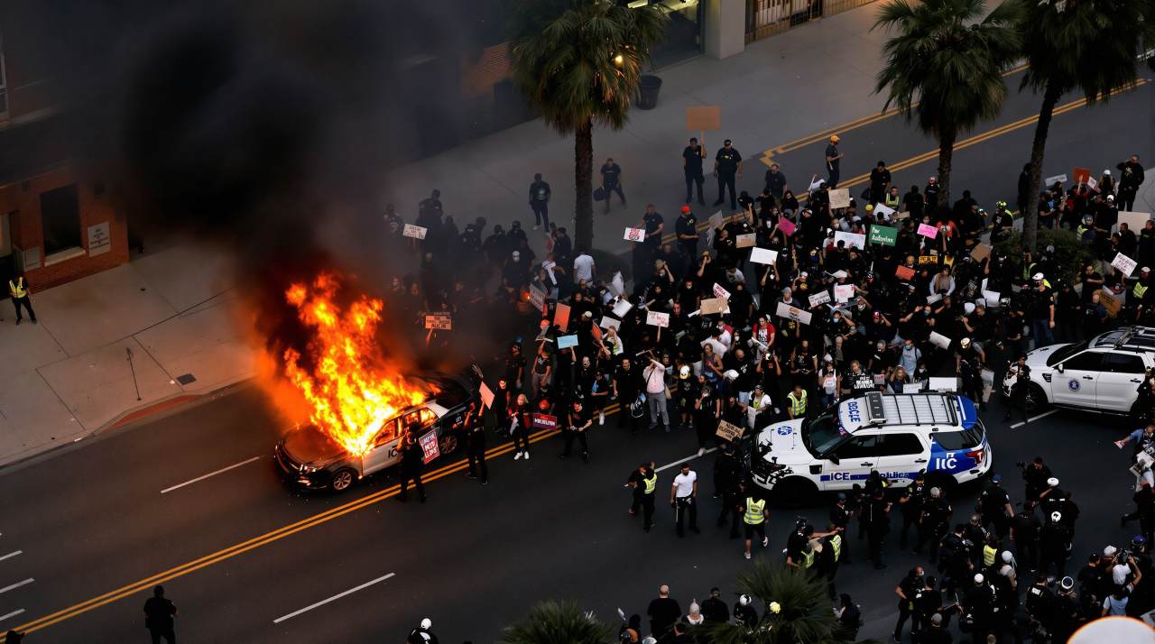 ice protests
