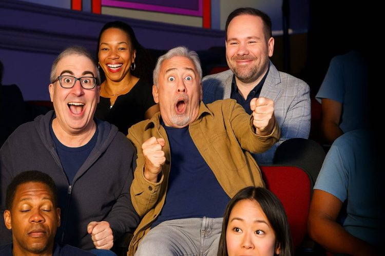 jon stewart and oliver on colbert