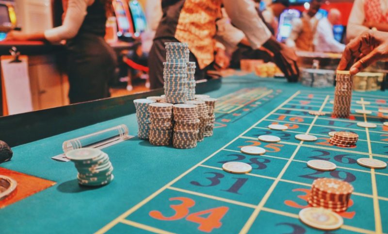 roulette table