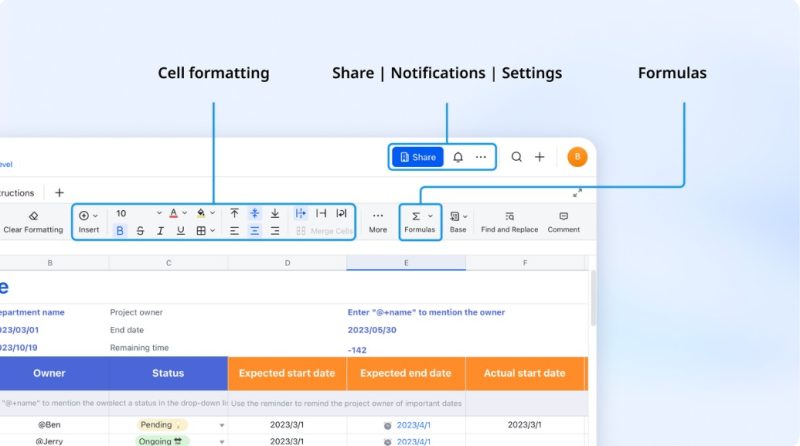 Lark Sheets: Driving data-informed collaboration