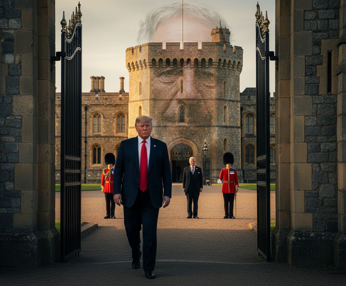 trump epstein in england