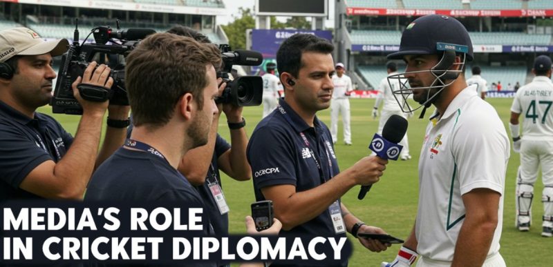 the media's role in cricket diplomacy
