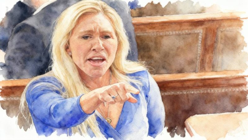 Marjorie Taylor Greene resigns