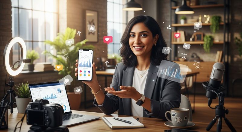 Social Media Business Guru Influencer