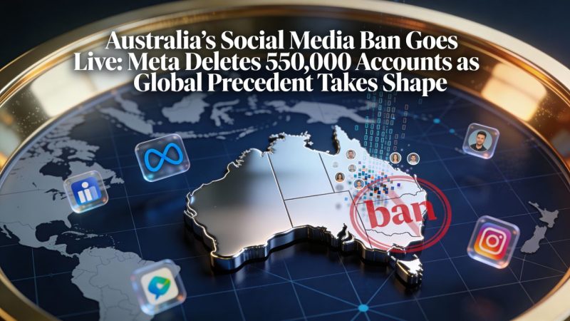 Australias Social Media Ban Goes Live Meta Deletes 550,000 Accounts as Global Precedent Takes Shape