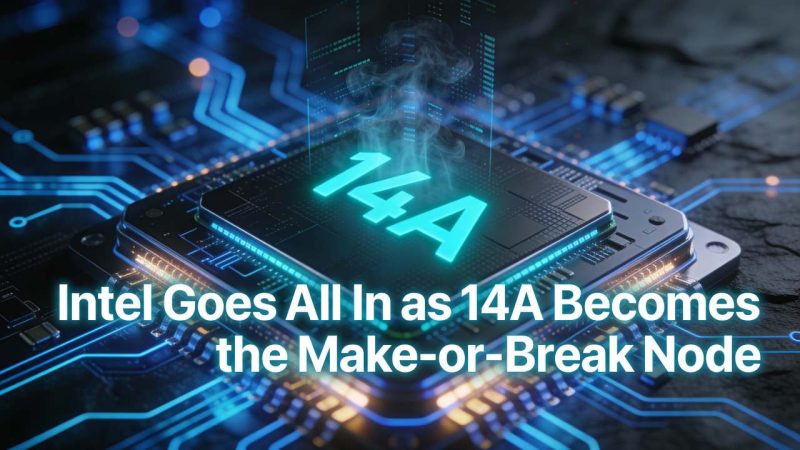 Intel Goes All In as 14A Becomes the Make-or-Break Node
