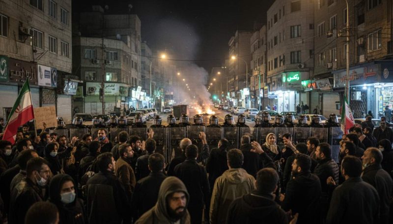 Iran’s Leaders Threaten US Forces After Trump Vows Military Intervention Over Deadly Protests