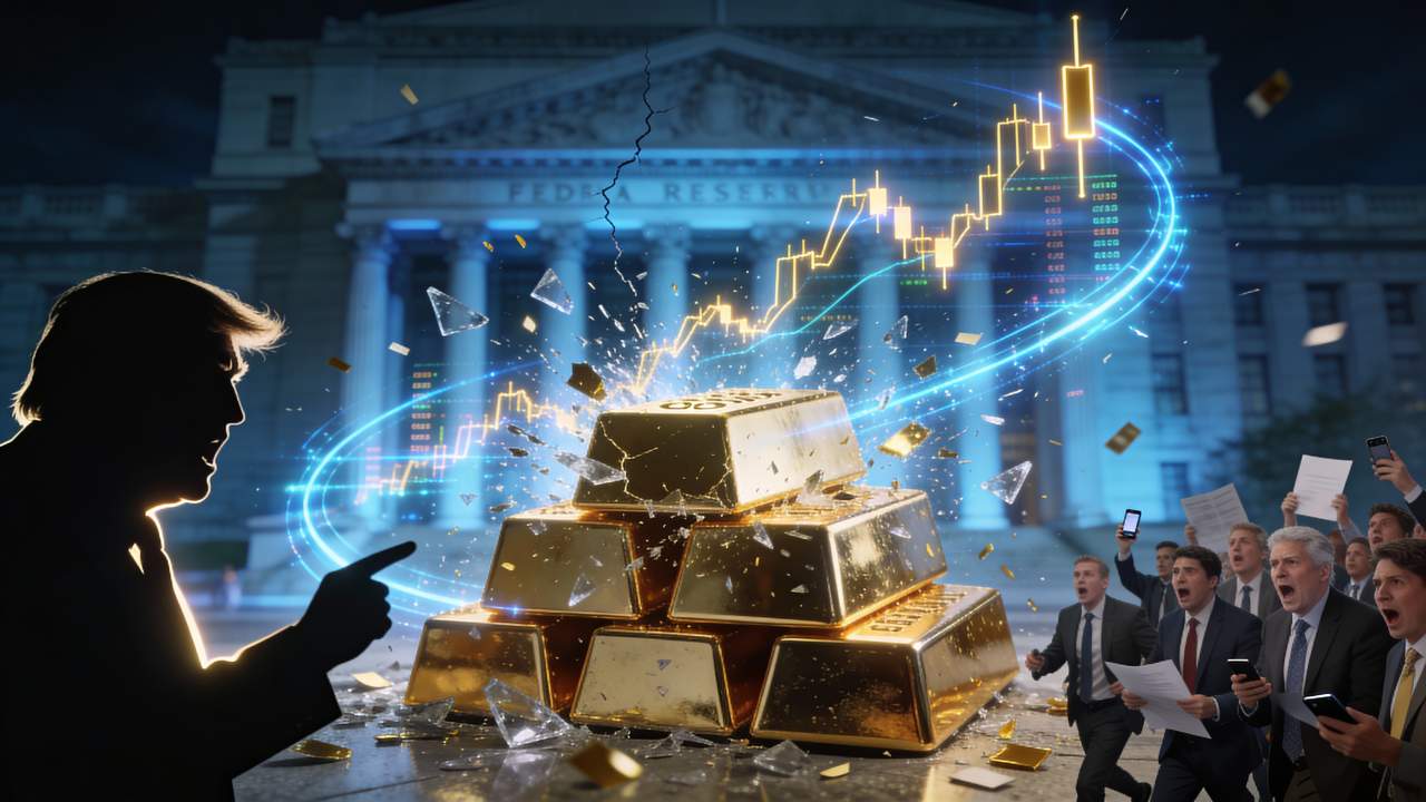 gold smashes record
