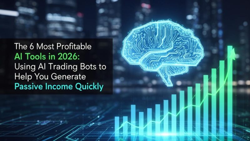 The 6 Most Profitable AI Tools in 2026 Using AI Trading Bots to Help You Generate Passive Income Quickly