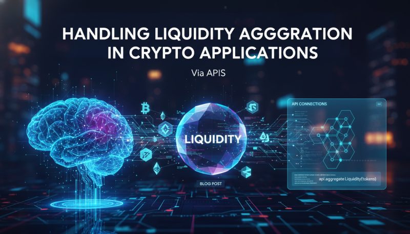 Handling Liquidity Aggregation In Crypto Applications Via APIs