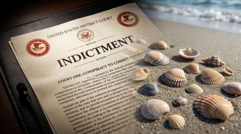 The Department of Justice has now indicted a former FBI director twice for posting a picture of seashells on Instagram