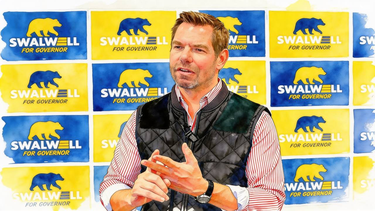 eric swalwell suspends governor campaign