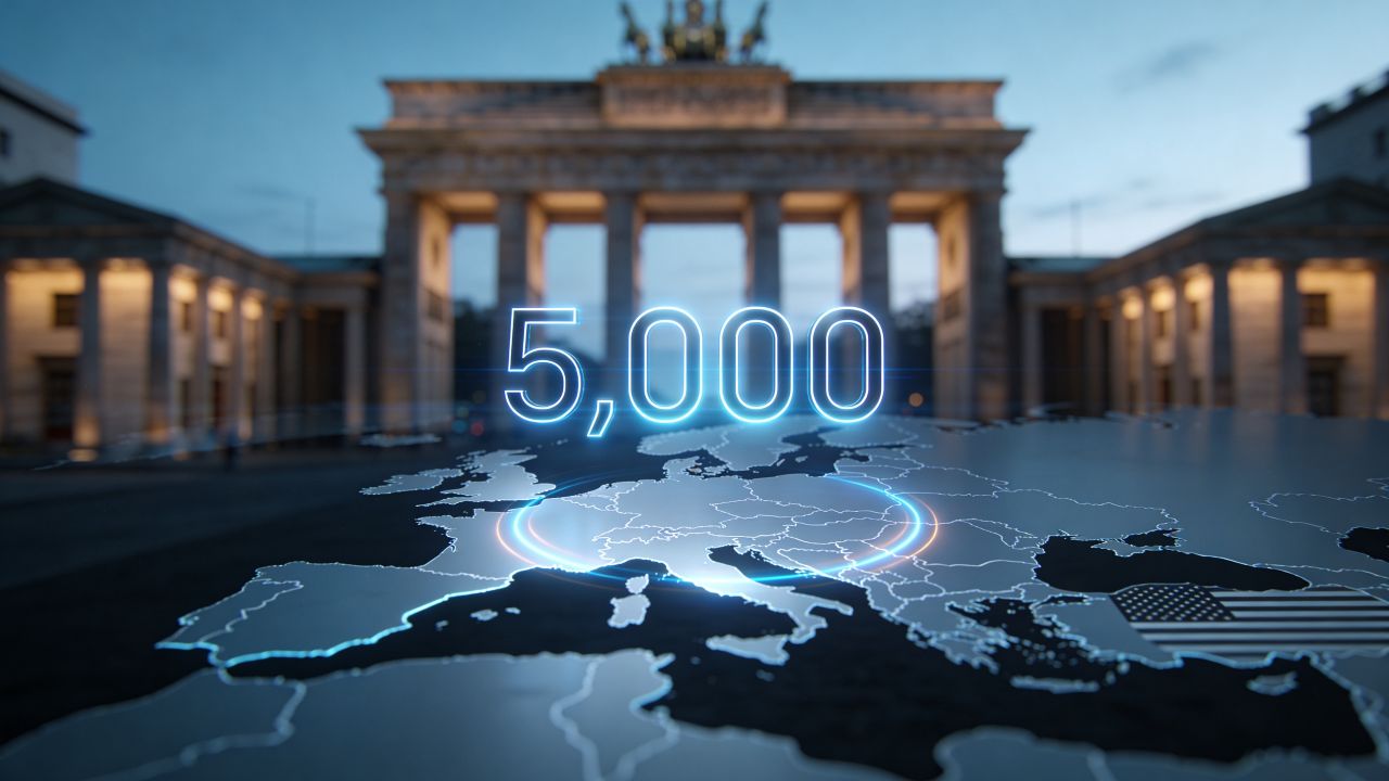 5000 troops coming out of germany
