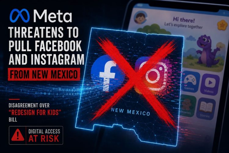 Meta Threatens to Pull Facebook and Instagram From New Mexico Rather Than Redesign Apps for Kids