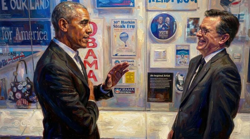 Obama Colbert Interview