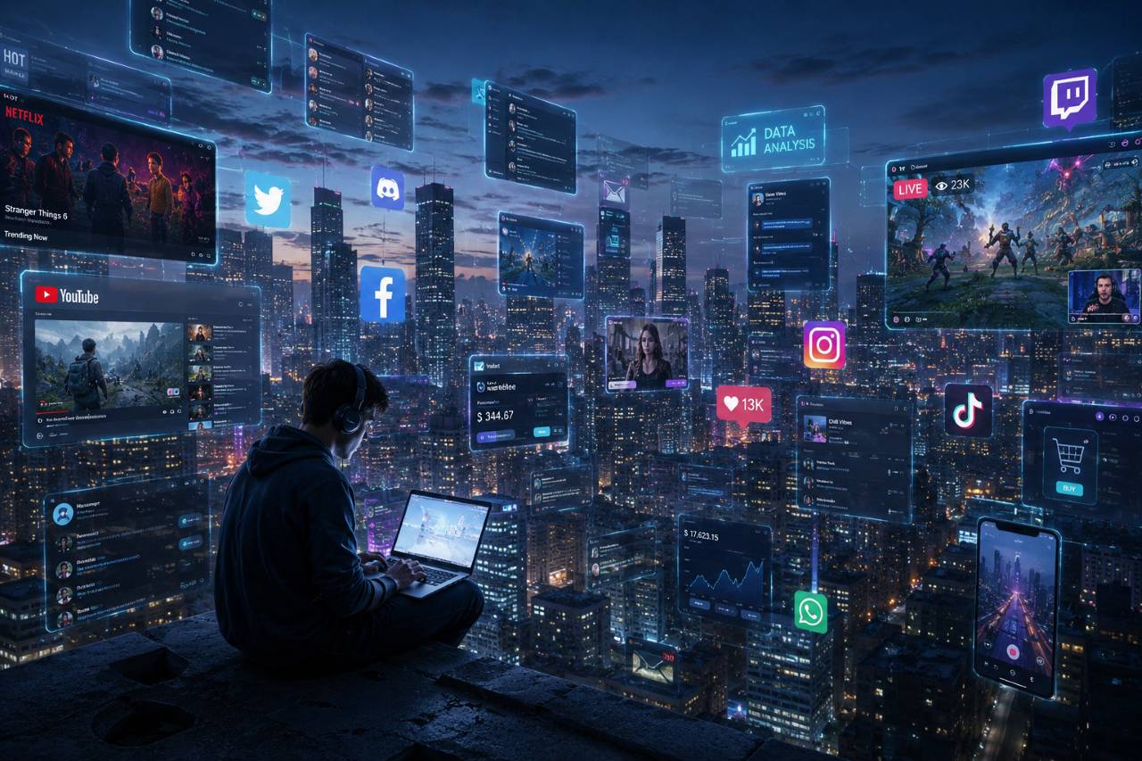 People No Longer Watch the Internet — They Live Inside It
