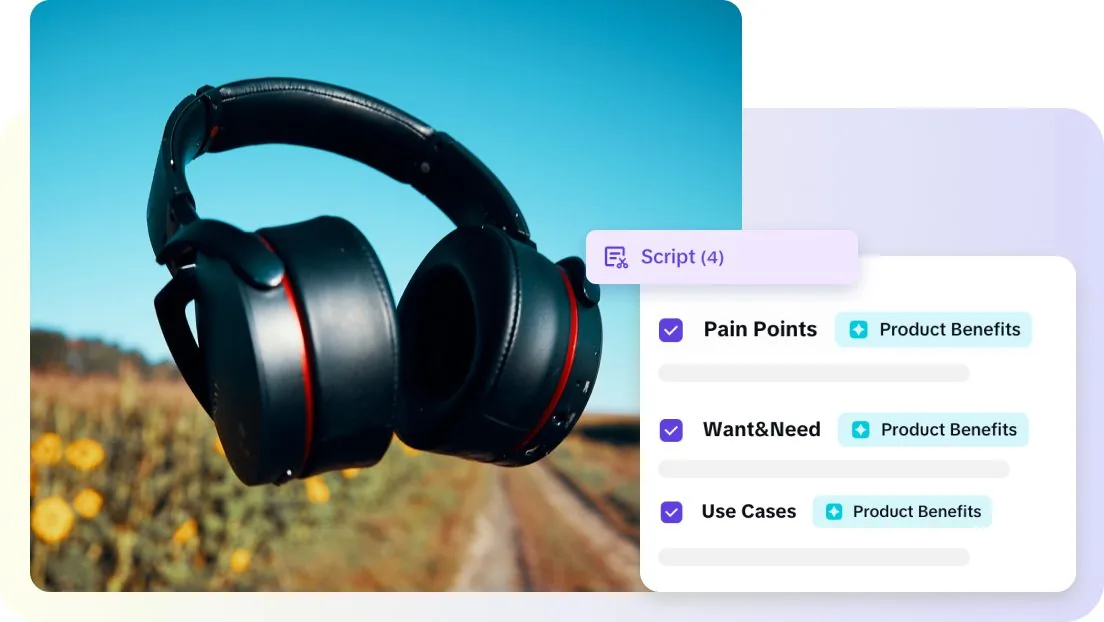 Specialty food products styled for an AI-generated advertising campaign