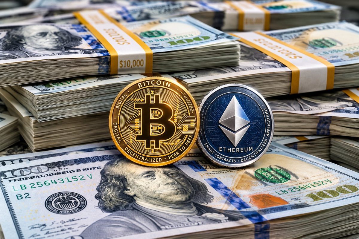 Bull DeFi BTC and ETH cloud mining earning model