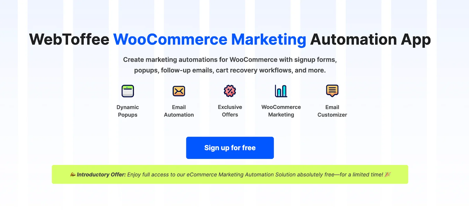eCommerce Marketing Automation App plugin banner