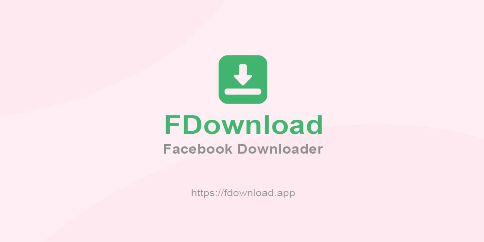 FDownload app web page for private Facebook video downloads