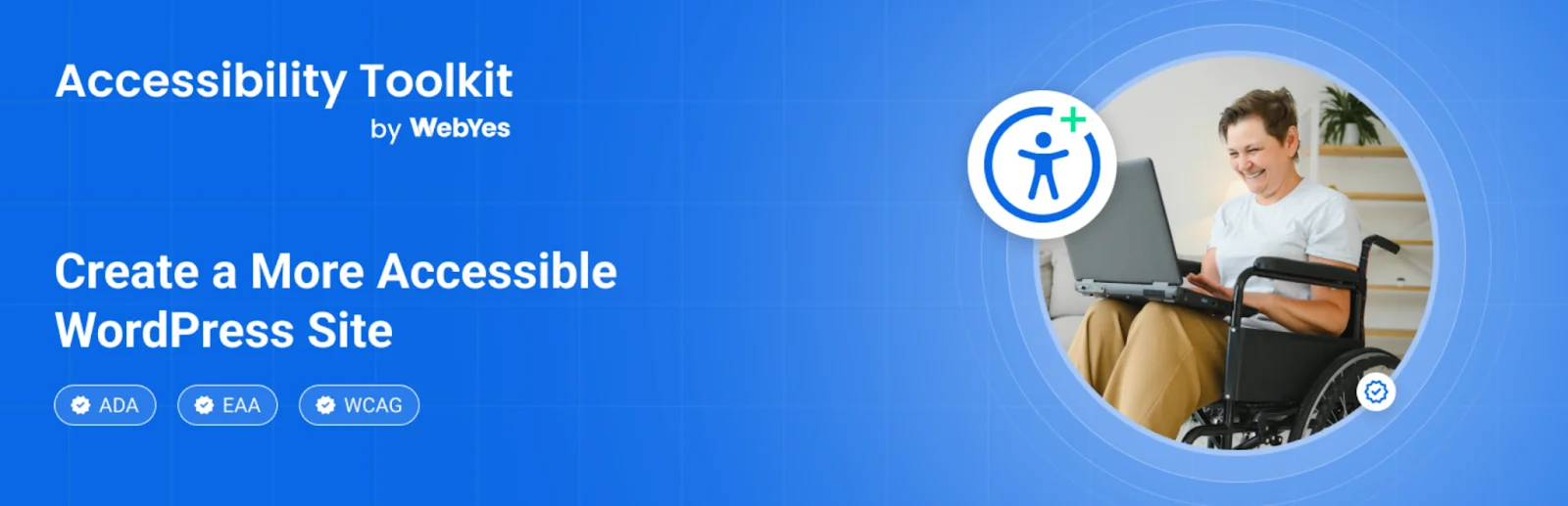 WebYes Accessibility Toolkit plugin banner